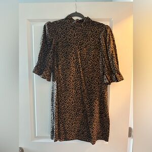 & Other Stories Cheetah Dress Size Medium